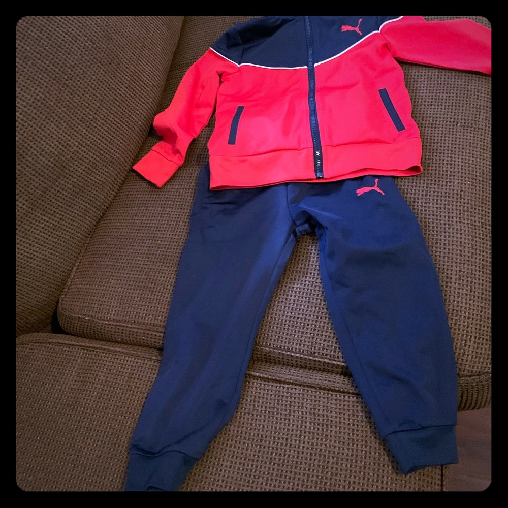 Boys (4T) Puma Sweatsuit